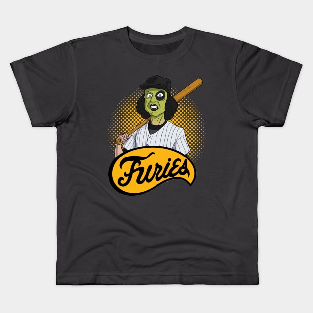 Baseball Furies - The Furies Kids T-Shirt by secukupnya
